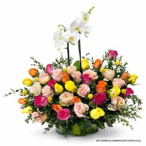 Festin de Rosas- Floreria Las Margaritas. 10 Mayo. Dia de las Madres. Flores. GDL. Guadalajara. Flores. Orquideas. Rosas. Arreglo floral