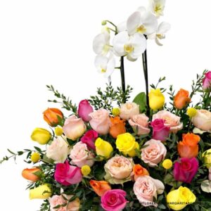 Festin de Rosas- Floreria Las Margaritas. 10 Mayo. Dia de las Madres. Flores. GDL. Guadalajara. Flores. Orquideas. Rosas. Arreglo floral Dia de las madres